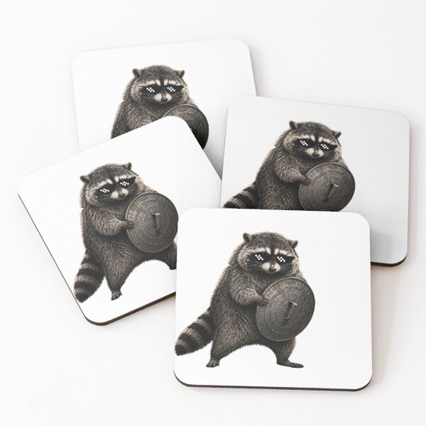 Item preview, Jimothy Raccoon - Viral Seattle Raccoon, Short Spine Syndrome Raccoon designed and sold by PatternFly.