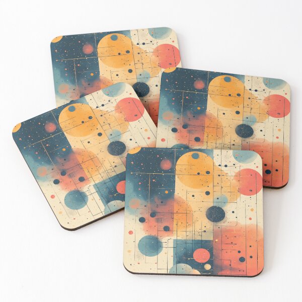 Item preview, Abstract circles and lines in cosmic dance designed and sold by Mianku | Für das Leben.