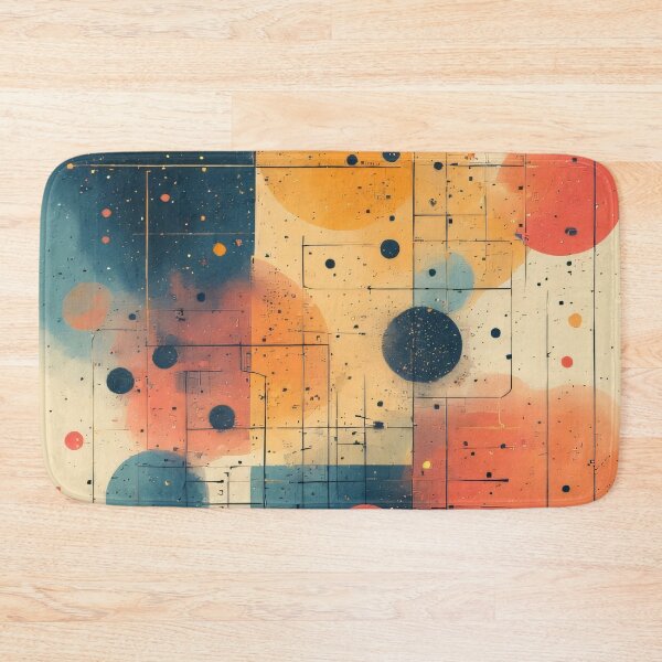 Item preview, Abstract circles and lines in cosmic dance designed and sold by Mianku | Für das Leben.