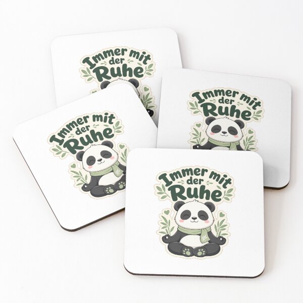 Item preview, Cute panda, always take it easy saying designed and sold by BoosterShop.