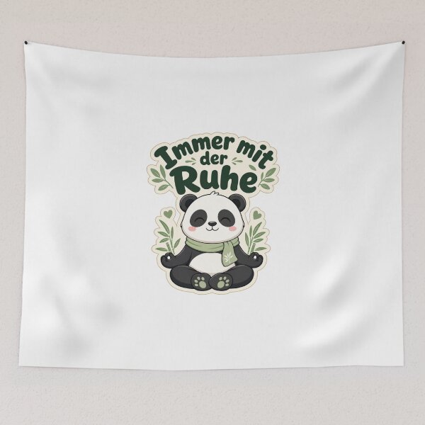 Item preview, Cute panda, always take it easy saying designed and sold by BoosterShop.