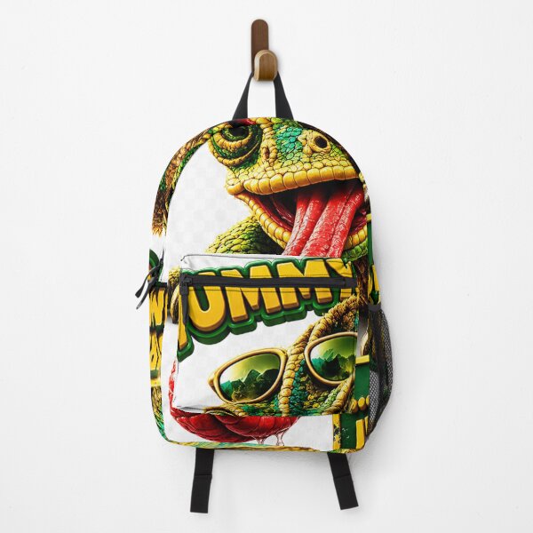 Item preview, Yummy Yummy – Funny Animal Lizard Camel Food Motif designed and sold by JBXDesigner.