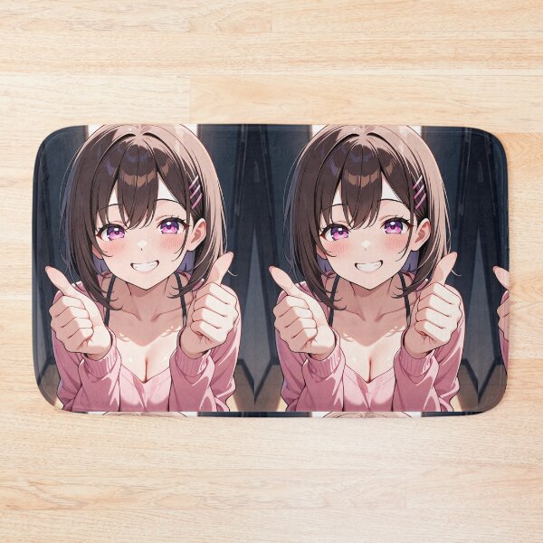 Item preview, Manga - Stylized Female Character, Joyful and Energetic Expression designed and sold by AnimeShin.