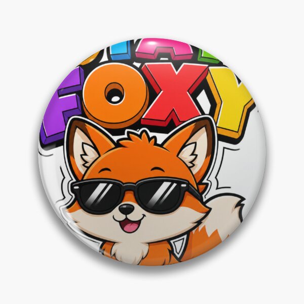 Artikelvorschau, Stay Foxy Cooler Kawaii Fuchs mit Sonnenbrille entworfen und verkauft von BoosterShop.