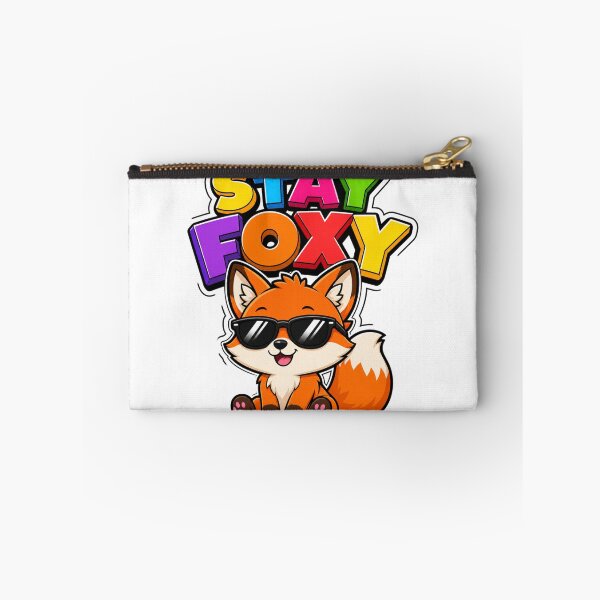 Item preview, Stay Foxy Cooler Kawaii Fox with Sunglasses designed and sold by BoosterShop.