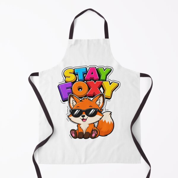 Item preview, Stay Foxy Cooler Kawaii Fox with Sunglasses designed and sold by BoosterShop.