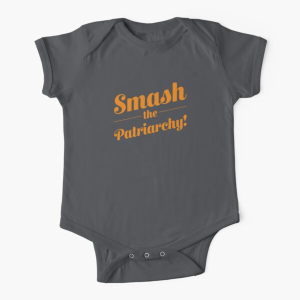 Smash the Patriarchy! Short Sleeve Baby One-Piece