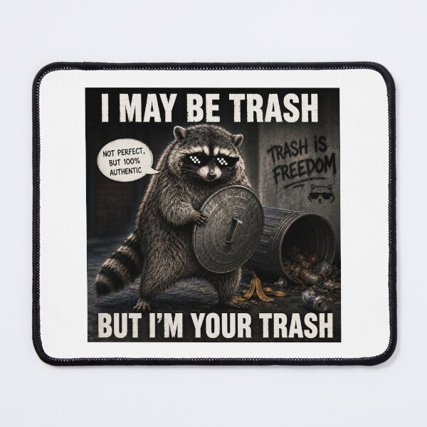 Item preview, Jimothy Raccoon - Viral Seattle Raccoon, Short Spine Syndrome Raccoon designed and sold by PatternFly.