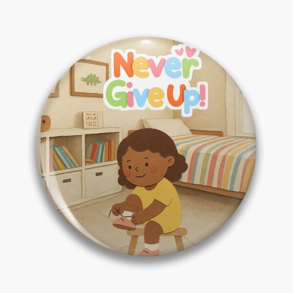 Item preview, Never Give Up Little Learner designed and sold by Seed of Faith Designs.