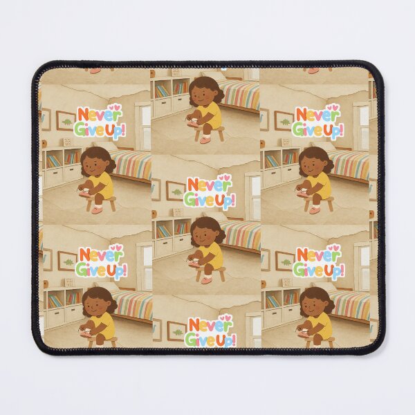 Item preview, Never Give Up Little Learner designed and sold by Seed of Faith Designs.