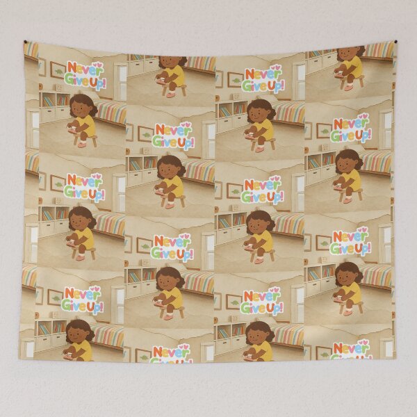 Item preview, Never Give Up Little Learner designed and sold by Seed of Faith Designs.