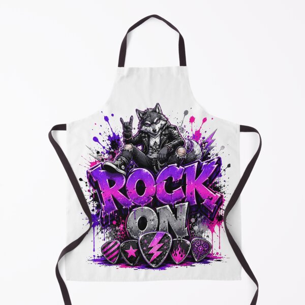 Item preview, ROCK ON WOLF designed and sold by Akin-Artworks.