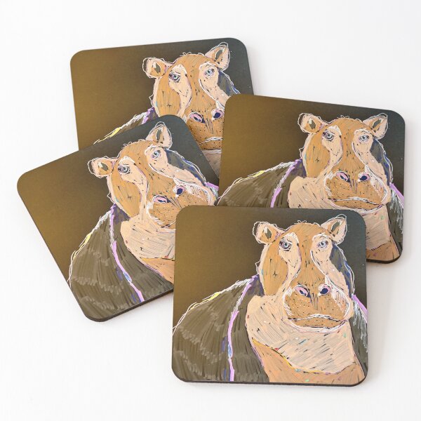 Item preview, hippopotamus designed and sold by junehog.