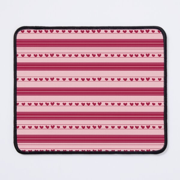 Item preview, Light Pink & Crimson Hearts in Stripes designed and sold by KSimpson838.