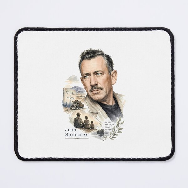 Item preview, John Steinbeck designed and sold by Sarcastic designs.