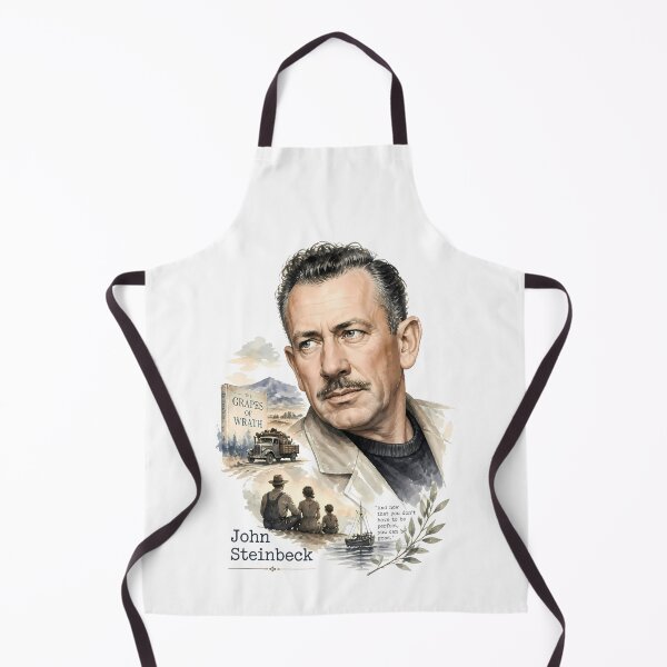 Item preview, John Steinbeck designed and sold by Sarcastic designs.