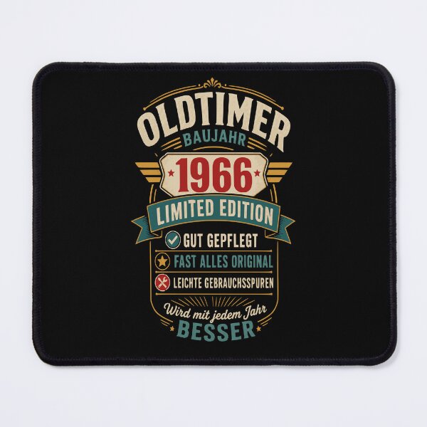 Item preview, Classic car, built in 1966, Limited Edition – Vintage birthday 1966 designed and sold by FreshPixelArt.