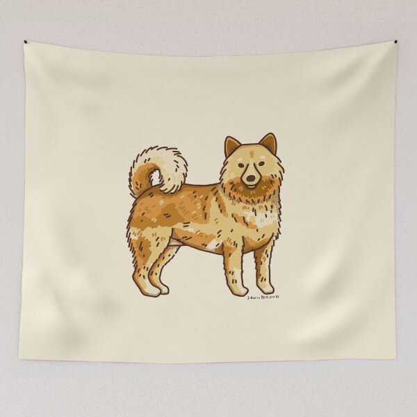 Item preview, Finnish Spitz Dog designed and sold by julianamotzko.