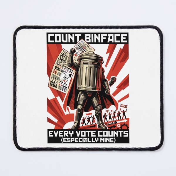 Item preview, Vote Binface 4 designed and sold by Positive&FunnyThings.