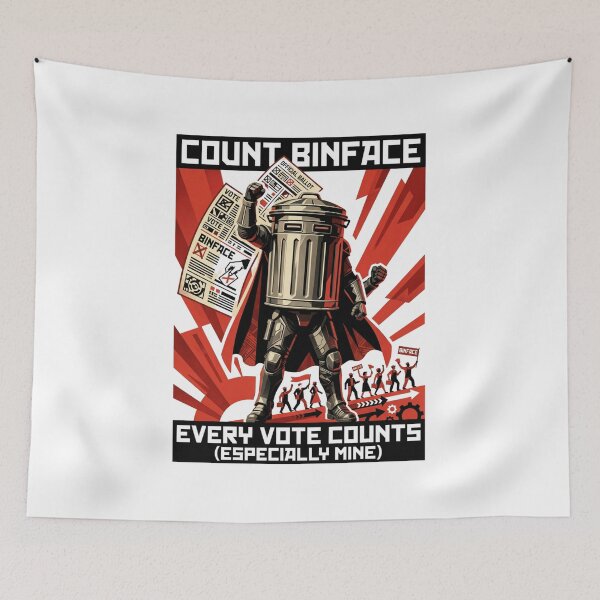 Item preview, Vote Binface 4 designed and sold by Positive&FunnyThings.