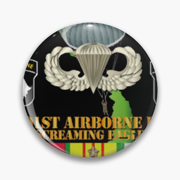 Item preview, Vietnam Combat Veteran W 101St Airborne Div Ssi V1 designed and sold by FLUFFandBEYOND.