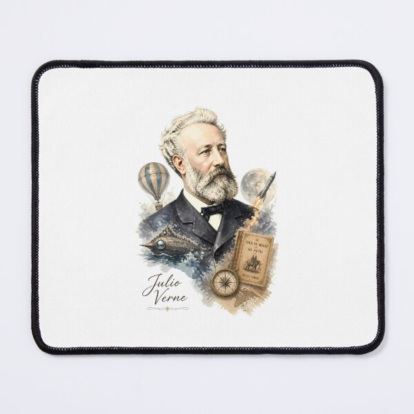 Item preview, Jules Verne designed and sold by Sarcastic designs.