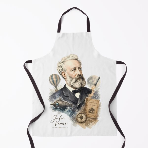 Item preview, Jules Verne designed and sold by Sarcastic designs.