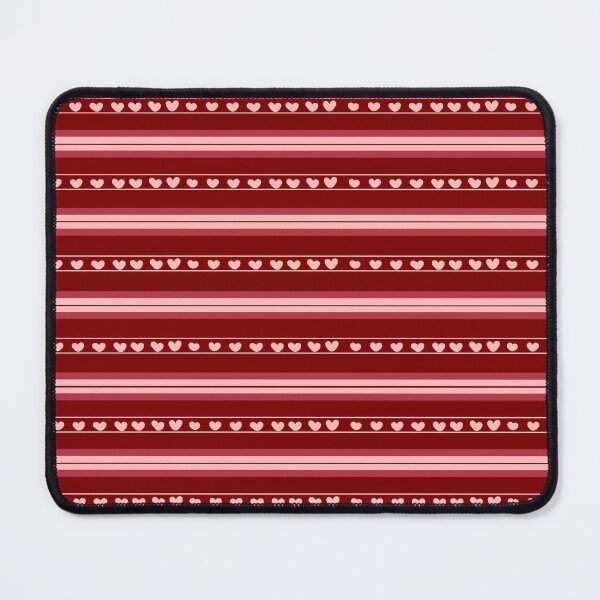 Item preview, Dark Red & Light Red Hearts in Stripes designed and sold by KSimpson838.