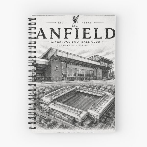 Item preview, Anfield Stadium Vintage Blueprint designed and sold by MDC-99.