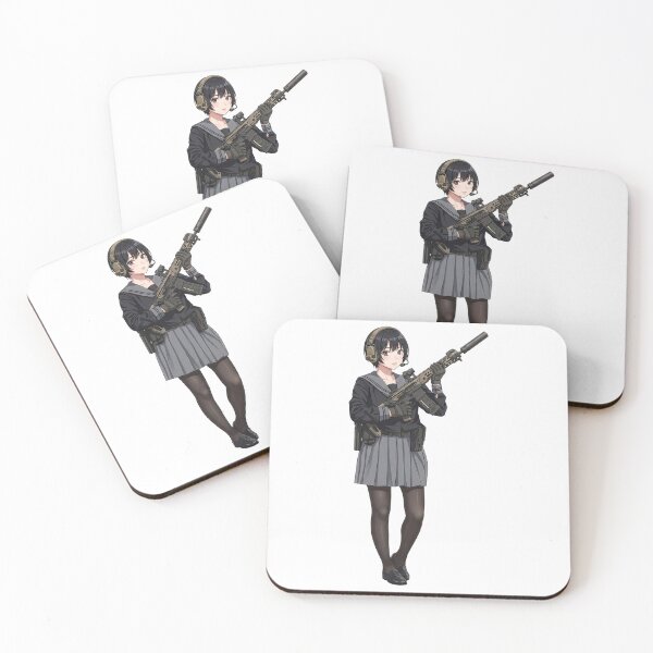 Item preview, Tactical School Girl - Anime Special Ops designed and sold by RAWLIFEGRAPHIC.