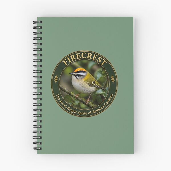 Item preview, FIRECREST   – The Jewel‑Bright Sprite of Britain’s Gardens designed and sold by The Digital Compass.