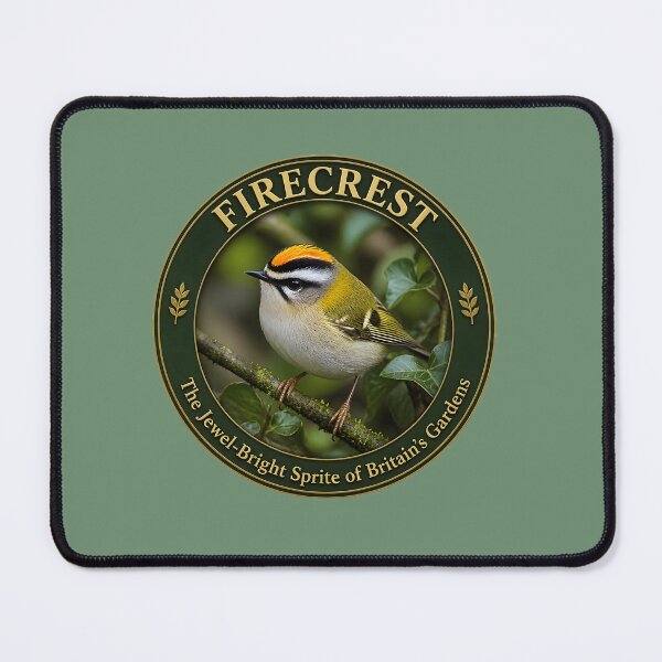 Item preview, FIRECREST   – The Jewel‑Bright Sprite of Britain’s Gardens designed and sold by The Digital Compass.