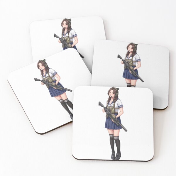 Item preview, Tactical School Girl - Anime Special Ops designed and sold by RAWLIFEGRAPHIC.