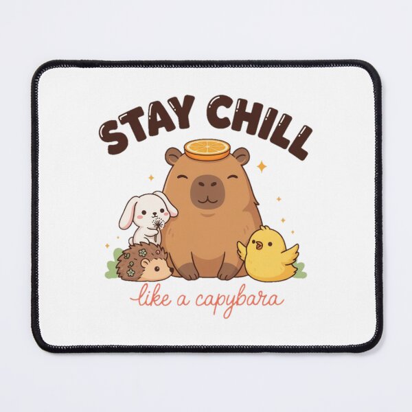 Item preview, Capybara - Just Chillin' Cute Animal Illustration designed and sold by YounexxART.