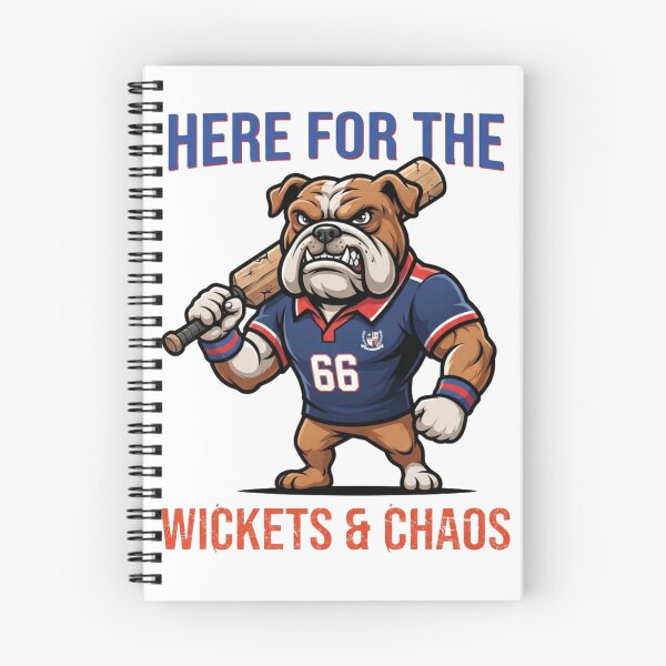 Item preview, 66 Wickets & Chaos – Bulldog Cricketer designed and sold by yanderedev.