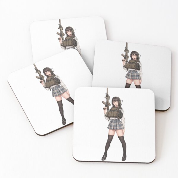Item preview, Tactical School Girl - Anime Special Ops designed and sold by RAWLIFEGRAPHIC.