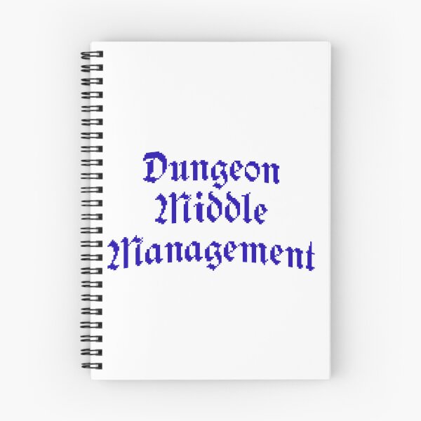 Item preview, Dungeon Middle Management (DMM) designed and sold by Catskill Cottage.