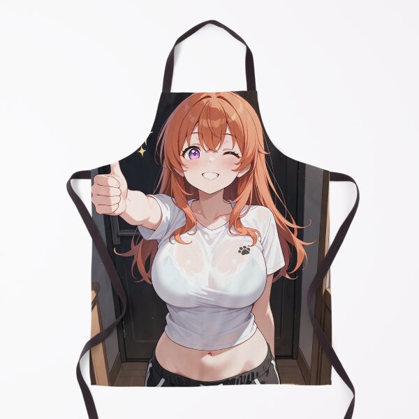 Item preview, Manga - Stylized female character, Playful wink and thumbs up designed and sold by AnimeShin.