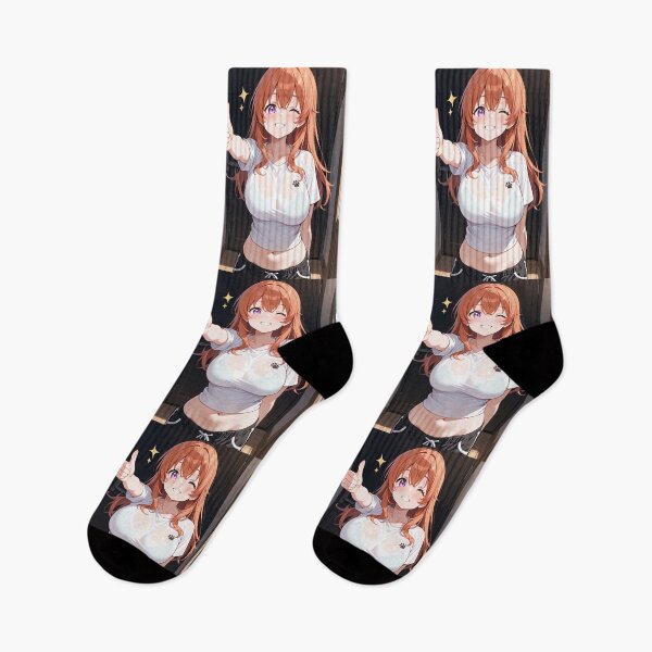 Item preview, Manga - Stylized female character, Playful wink and thumbs up designed and sold by AnimeShin.