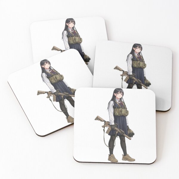 Item preview, Tactical School Girl - Anime Special Ops designed and sold by RAWLIFEGRAPHIC.