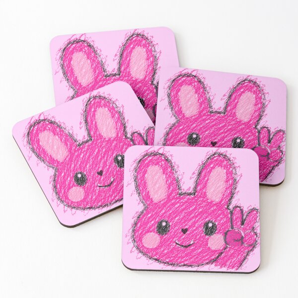 Item preview, Pink bunny designed and sold by Kaleidastar.