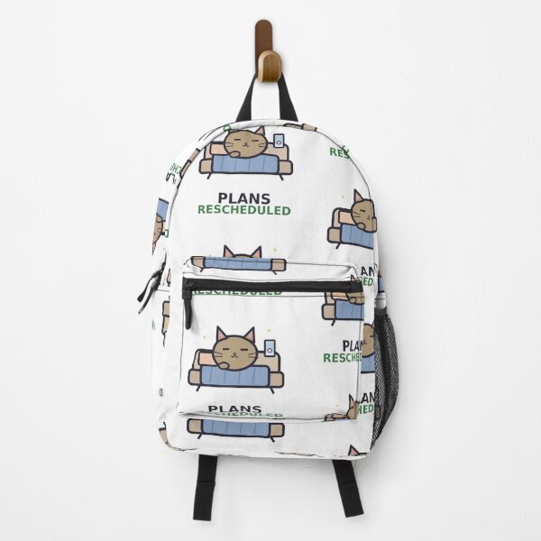 Item preview, Plans Rescheduled — Funny Introvert Cat Design, Cute Gift For Cat Moms designed and sold by QuirkyCartel.