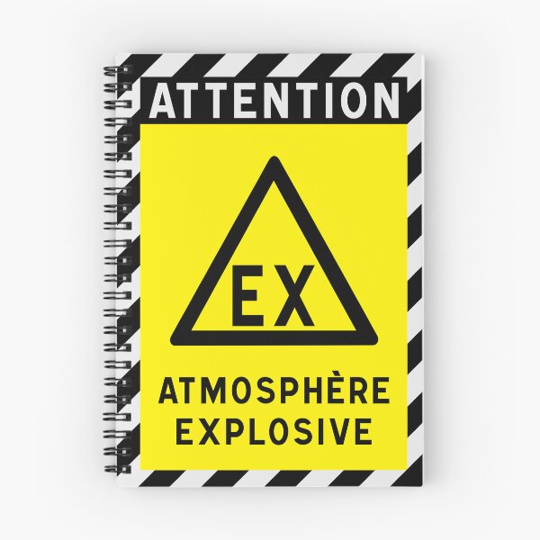 Item preview, EX warning sign, explosive atmosphere, ATEX zone, industrial safety designed and sold by Panneaux et signalisations - NPOITEVIN.