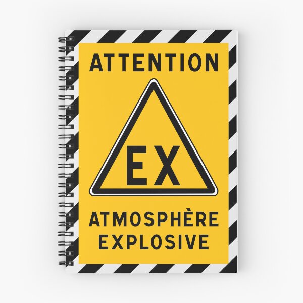 Item preview, EX warning sign, explosive atmosphere, ATEX zone, industrial safety designed and sold by Panneaux et signalisations - NPOITEVIN.
