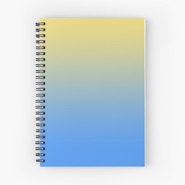 Item preview, BEACH AESTHETIC GRADIENT IN OCEAN BLUE AND SAND YELLOW COLOR designed and sold by Kodexstore.