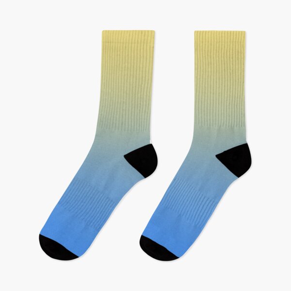 Item preview, BEACH AESTHETIC GRADIENT IN OCEAN BLUE AND SAND YELLOW COLOR designed and sold by Kodexstore.