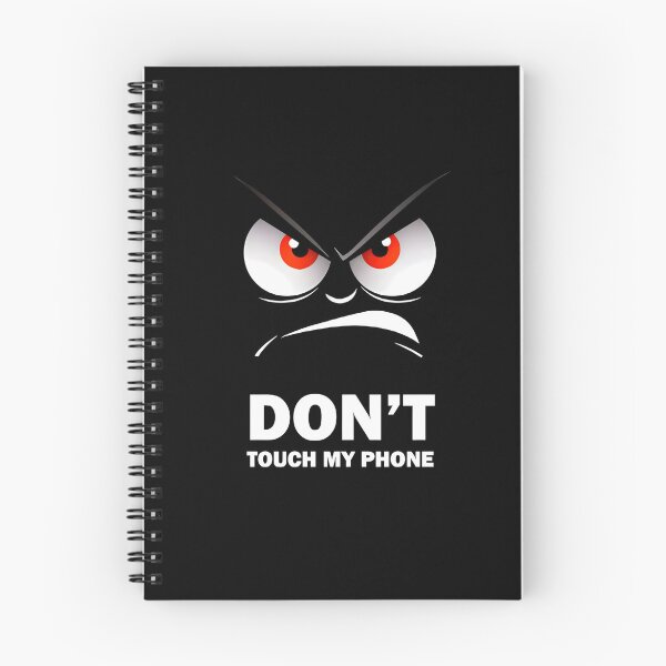 Item preview, Don't Touch My Phone - Funny Warning Phone Case & Quote designed and sold by Velouria Universe.