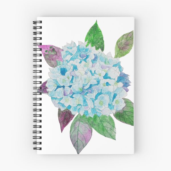 Item preview, Blue hydrangea watercolour painting  designed and sold by esvb.