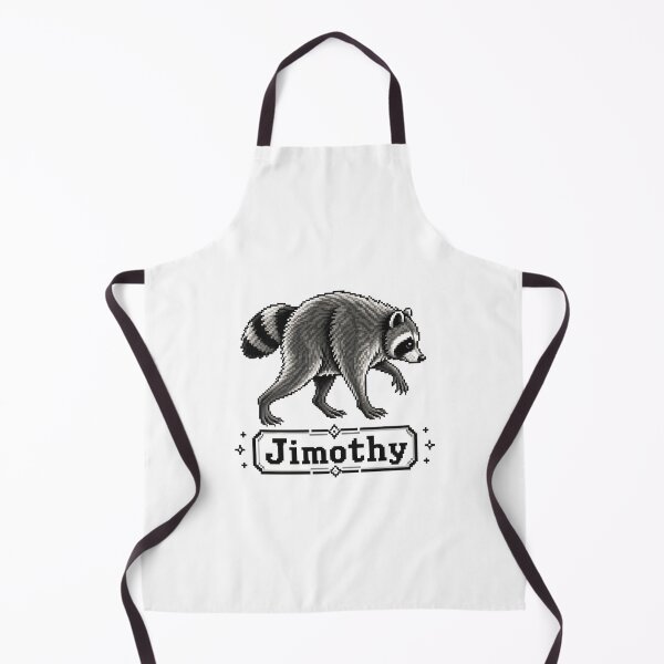 Item preview, Jimothy The Raccoon - Funny Trash Panda Pixel Art designed and sold by deag1e ⭐.