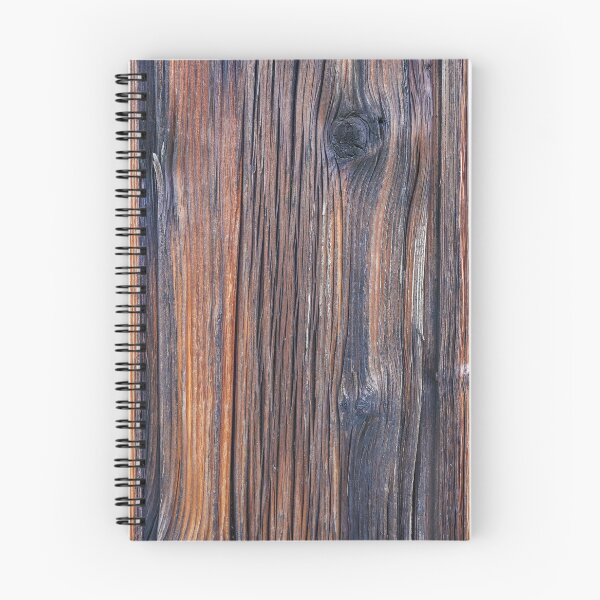 Item preview, Rustic Burnt Larch Texture with Heavy Wood Grain and Knots designed and sold by NorthWild.
